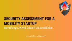 Security Assessment Revealed an Account Takeover in A Mobility Startup