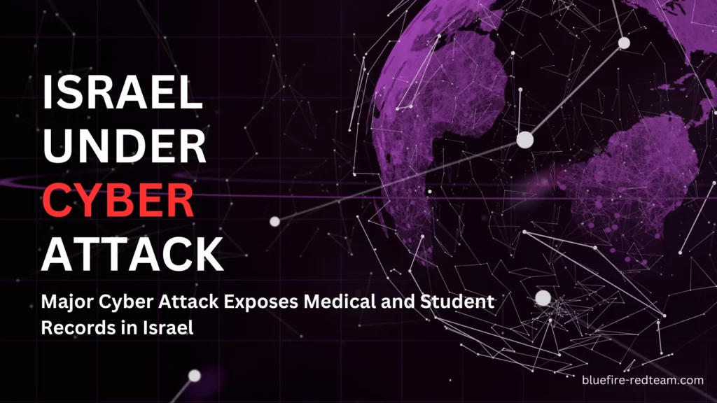 Major Cyber Attack Exposes Medical and Student Records in Israel - Malek Team