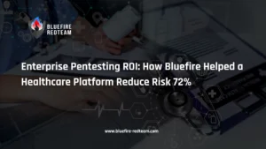 Enterprise Pentesting ROI - How Bluefire Helped a Healthcare Platform Reduce Risk 72%