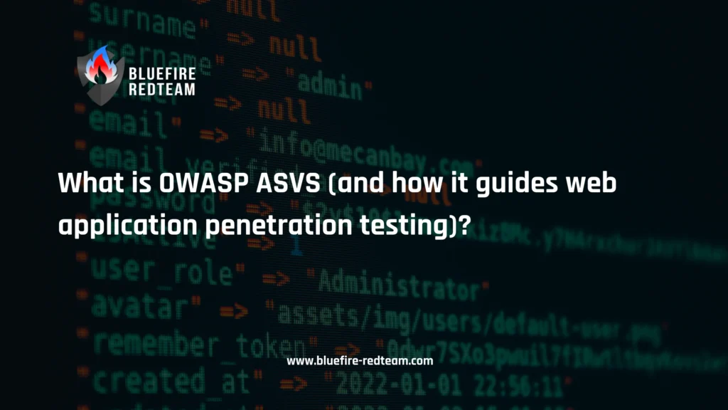 What is OWASP ASVS (and how it guides web application penetration testing)
