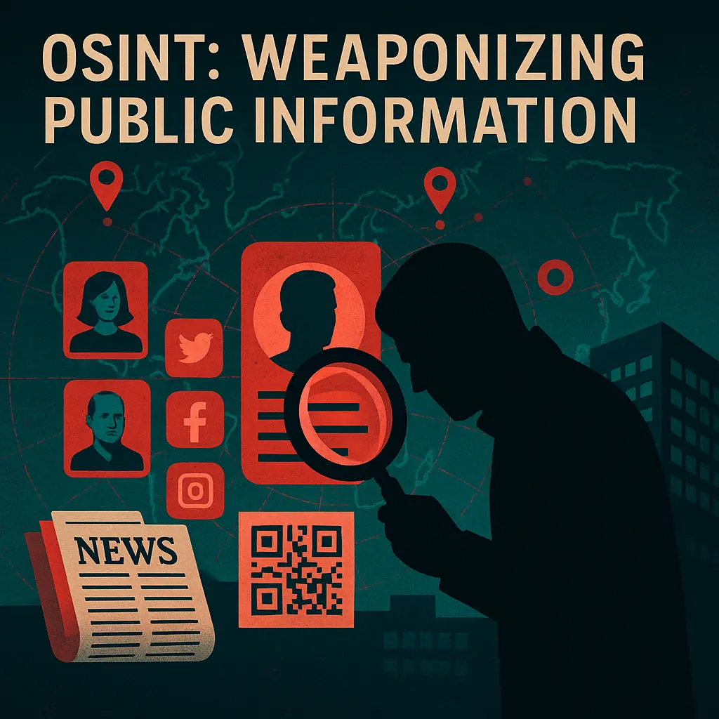 OSINT: Weaponizing Public Information