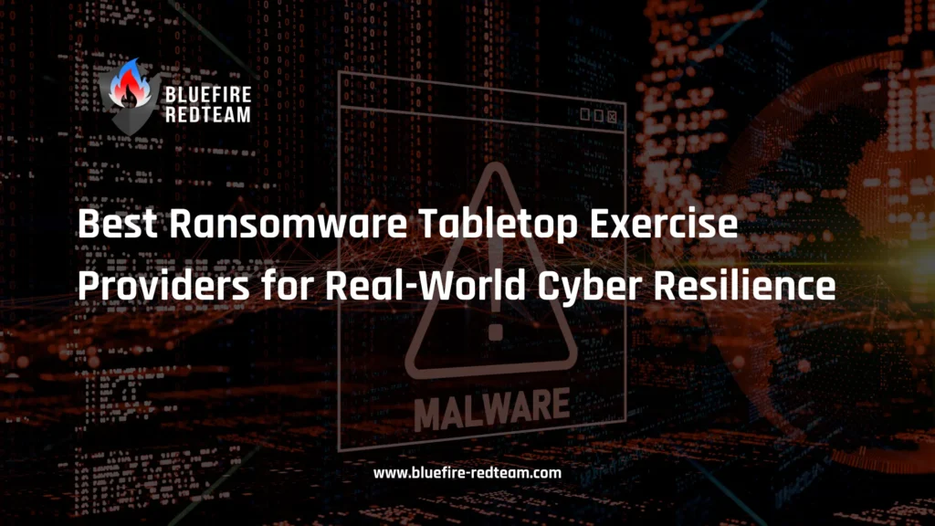 Best Ransomware Tabletop Exercise Providers for Real-World Cyber Resilience