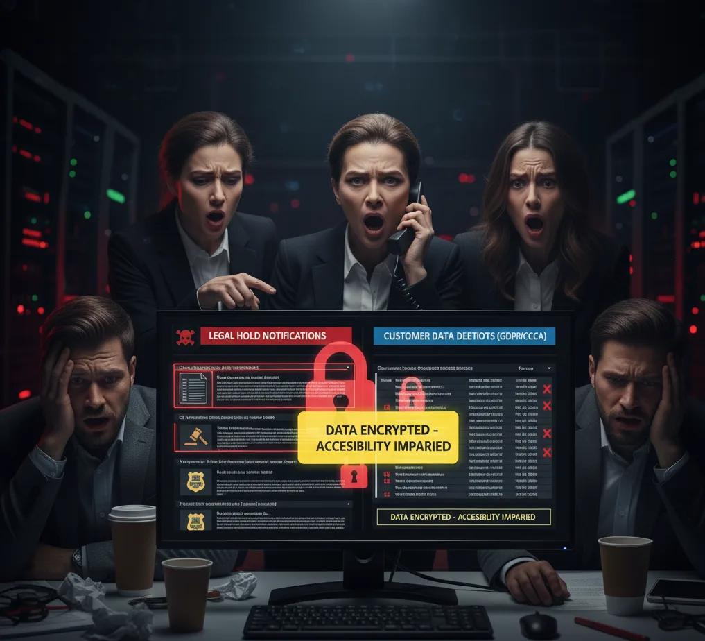 Inject 12 — Legal Holds vs. Data Deletion Requests