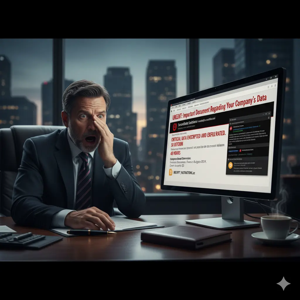 Inject 2 — Ransom Note Delivery to Finance