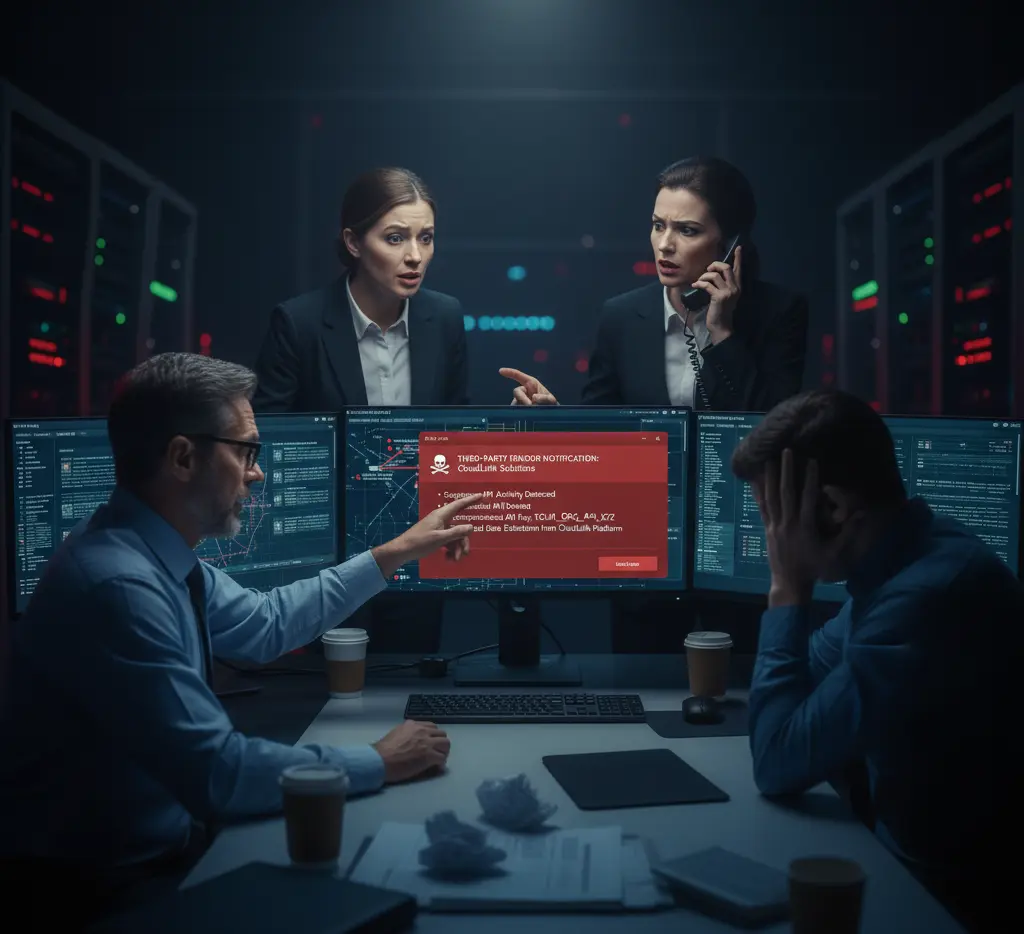 Inject 7 — Third Party Vendor Notified of Compromise