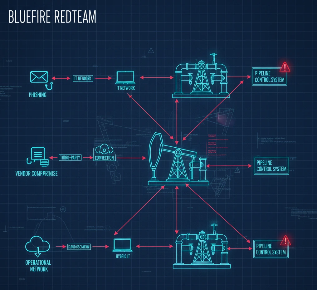 Realistic Scenarios Simulated in Oil & Gas Red Teaming