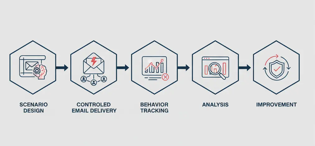 How Phishing Simulations Work (Step by Step)