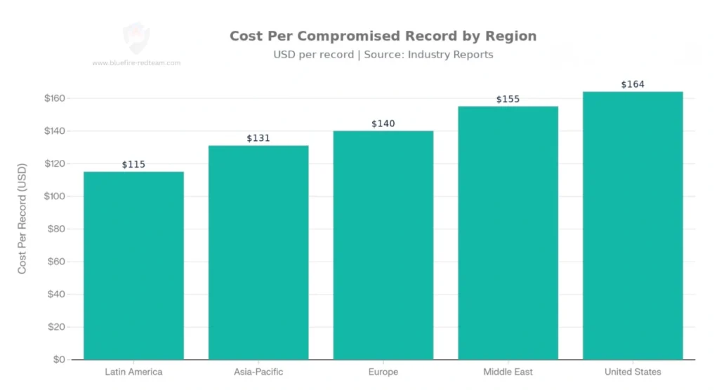 Average Cost per Compromised Record