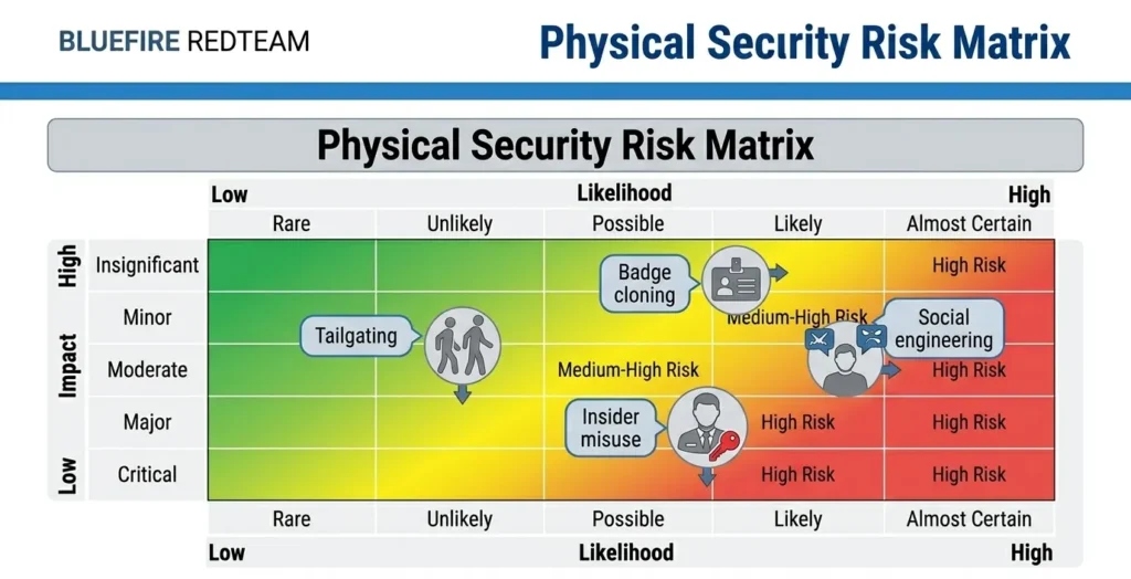 What Is a Physical Security Risk Assessment? Physical Security Risk Matrix