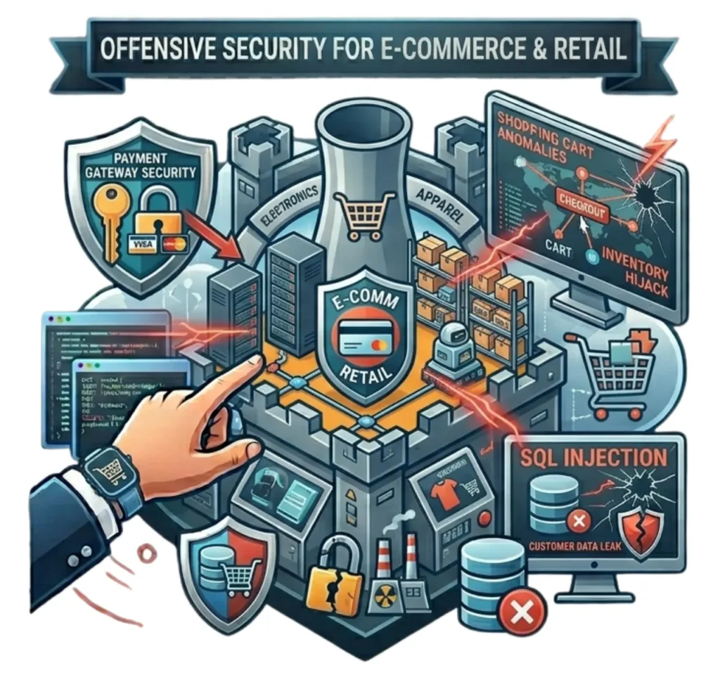 Offensive security for e-commerce & Retail
