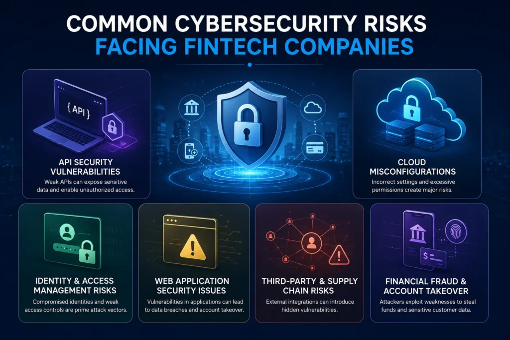 Fintech Penetration Testing: A Complete Security Guide for Fintech Companies (2026) Common cybersecurity risks for fintech