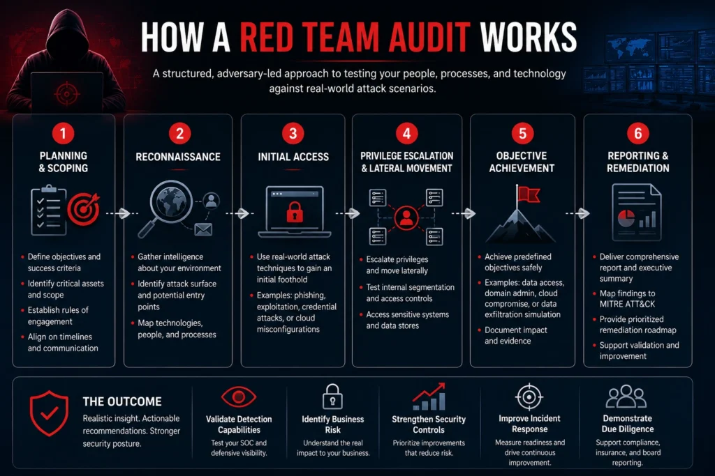 How a Red Team Audit Works