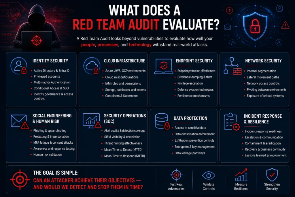 What Does a Red Team Audit Evaluate